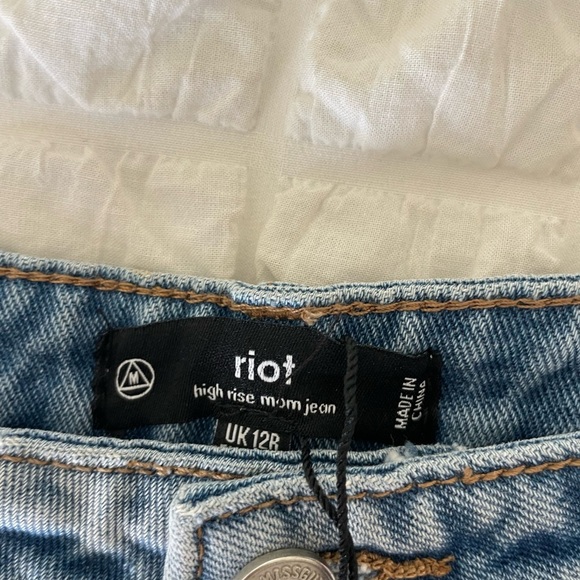 Missguided RIOT MOM distressed denim - Picture 5 of 10